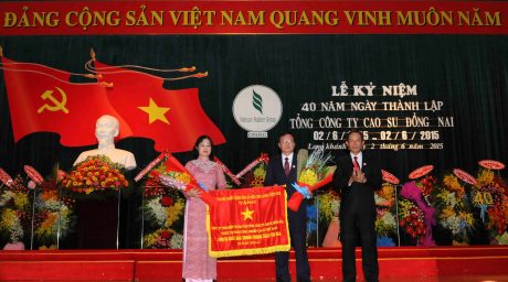 Hào hùng truyền thống 45 năm cao su Đồng Nai